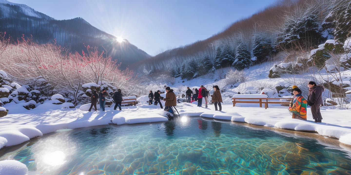 冬日里的浪漫之旅:揭西县樱山花谷梅花温泉冬季限定开放,泡汤赏雪提前一月预订